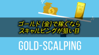 ゴールド（GOLD）で稼ぐためのスキャルピングFX手法